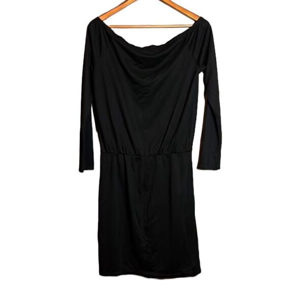 NWT! Tobi faux wrap black dress. Size large - Picture 1 of 7